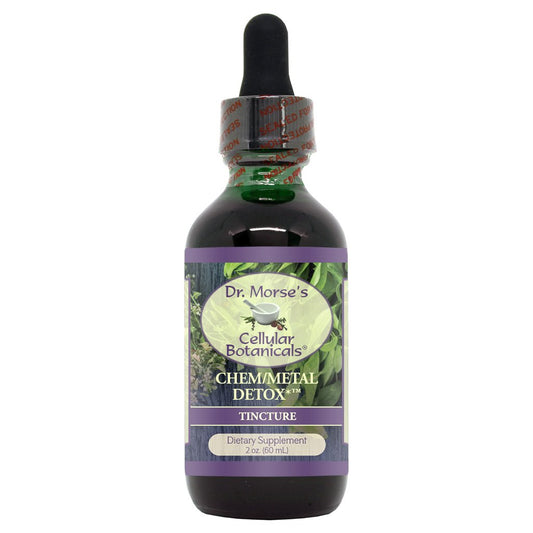 Chem/Metal Detox (2oz Tincture) - Dr Morse's Cellular Botanicals